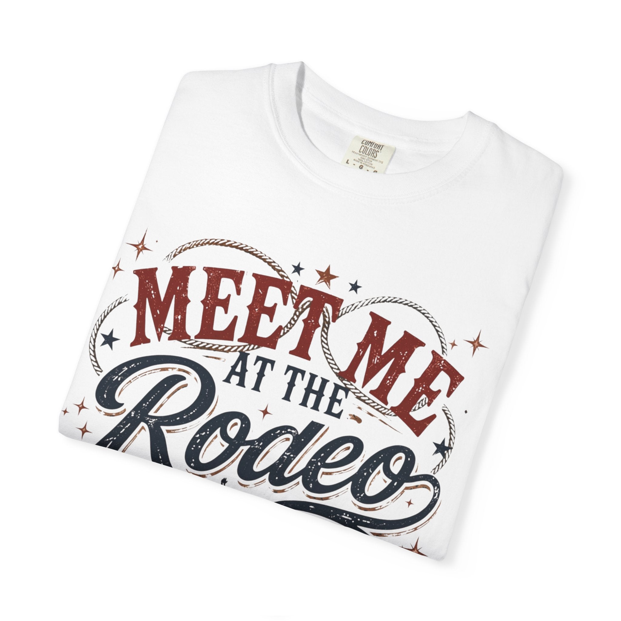 Meet Me at the Rodeo T-Shirt — Vintage Western Cowboy Rodeo Tee