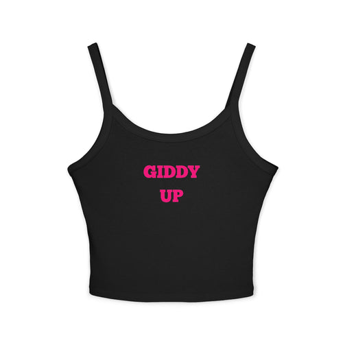 Giddy Up Women's Western Crop Tank