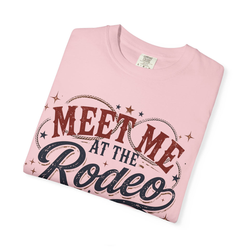 Meet Me at the Rodeo T-Shirt — Vintage Western Cowboy Rodeo Tee
