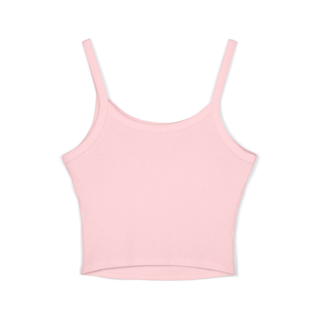Giddy Up Crop Tank Top — Women's Spaghetti-Strap Graphic Tank