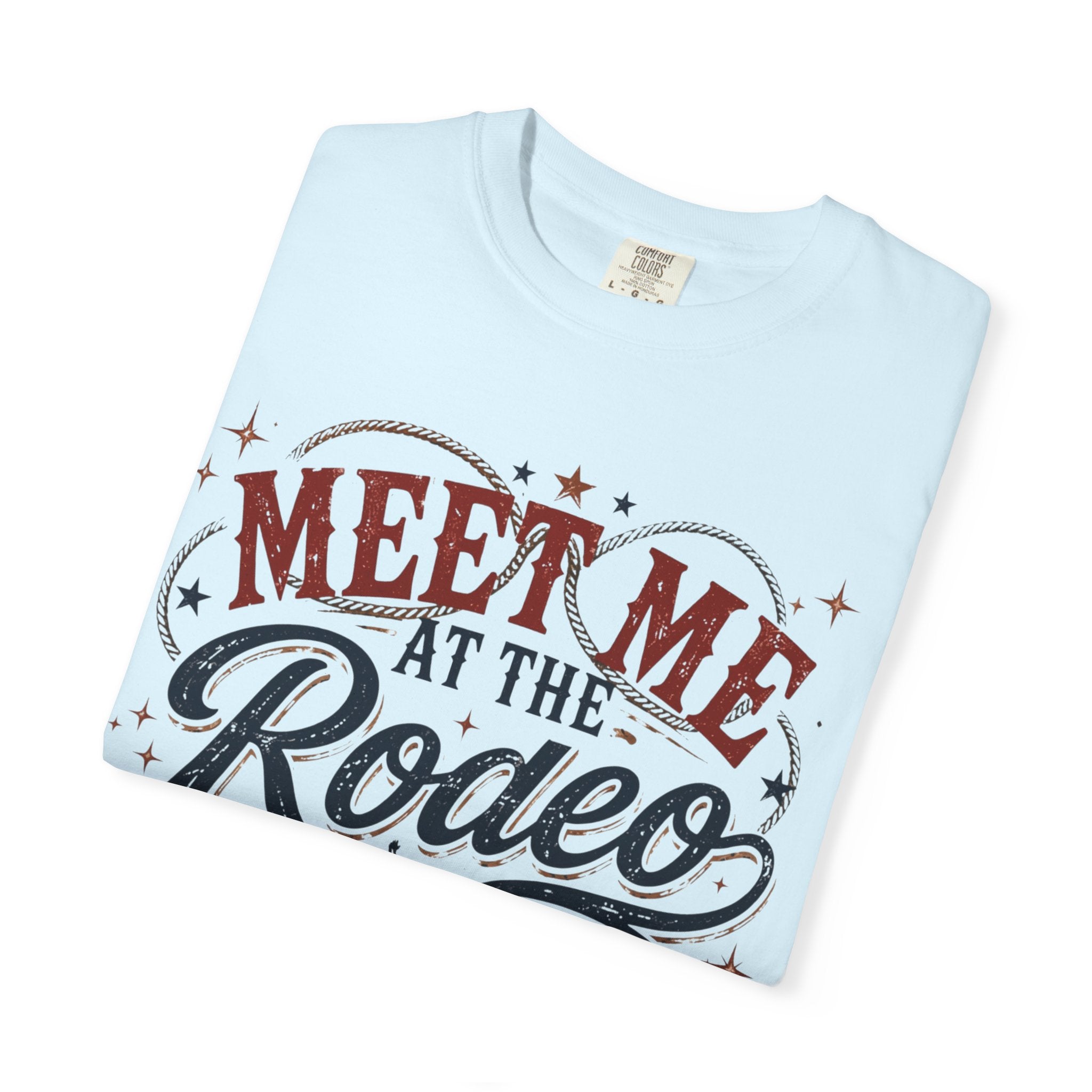 Meet Me at the Rodeo T-Shirt — Vintage Western Cowboy Rodeo Tee