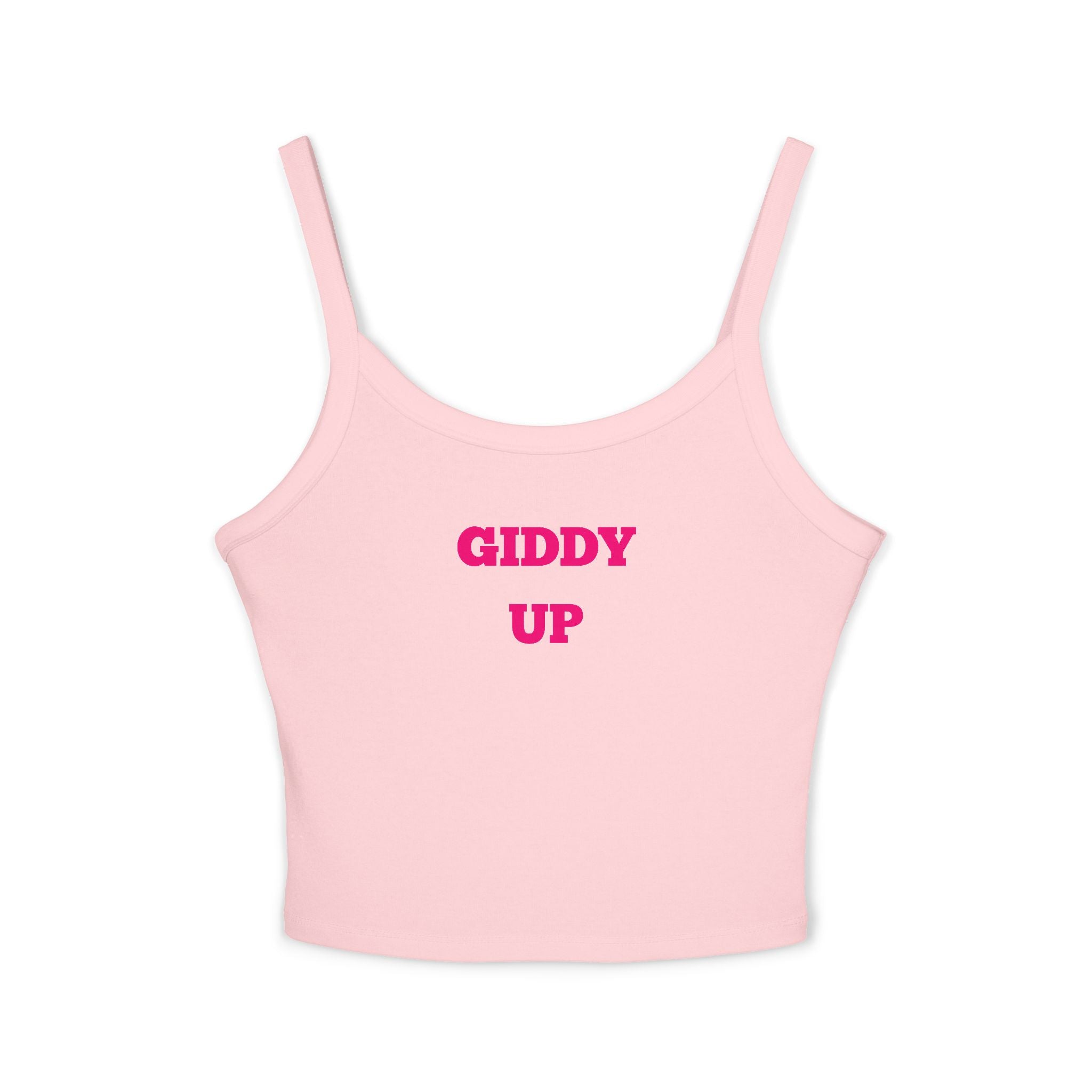 Giddy Up Women's Western Crop Tank