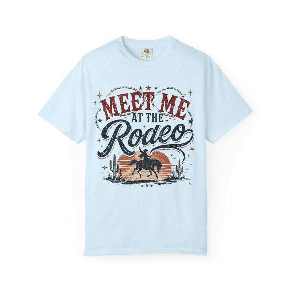Meet Me at the Rodeo T-Shirt — Vintage Western Cowboy Rodeo Tee