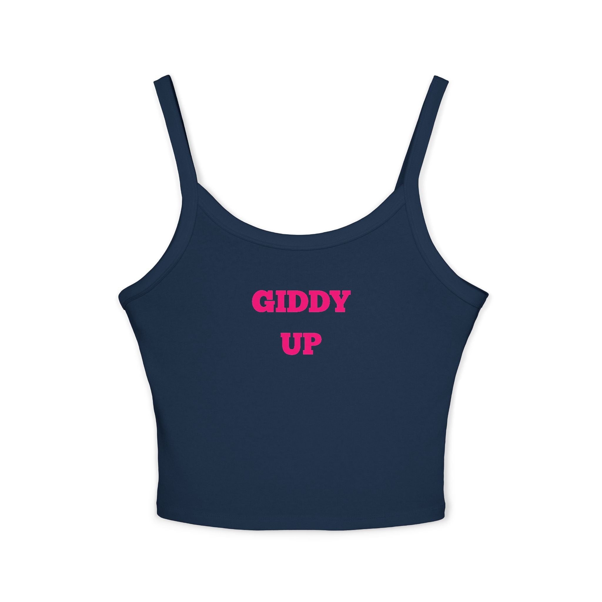 Giddy Up Women's Western Crop Tank