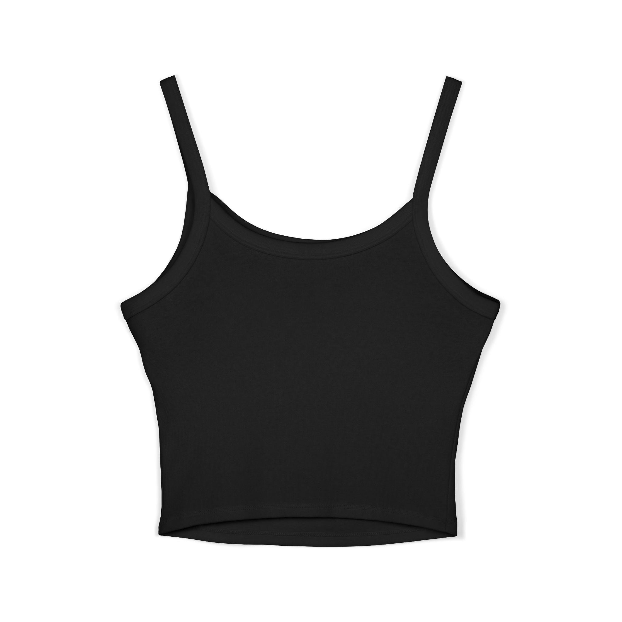 Giddy Up Crop Tank Top — Women's Spaghetti-Strap Graphic Tank
