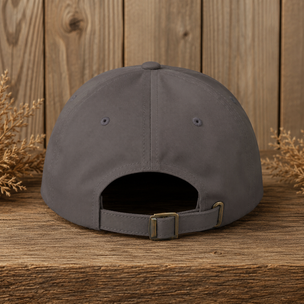 Dandelion Embroidered Dad Hat