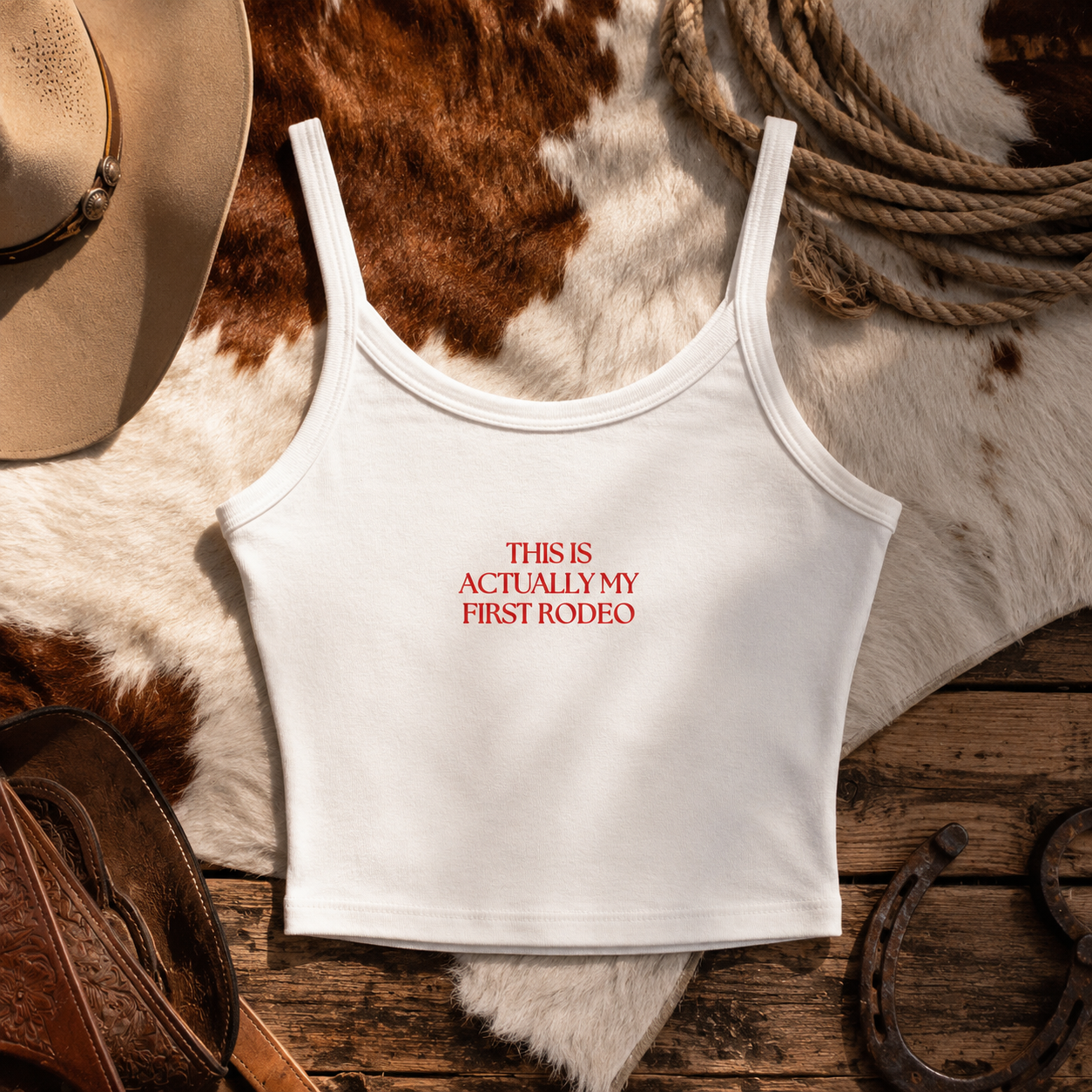 This Is Actually My First Rodeo Tank