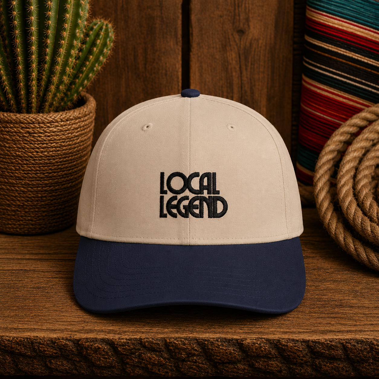 Local Legend Western Snapback Hat